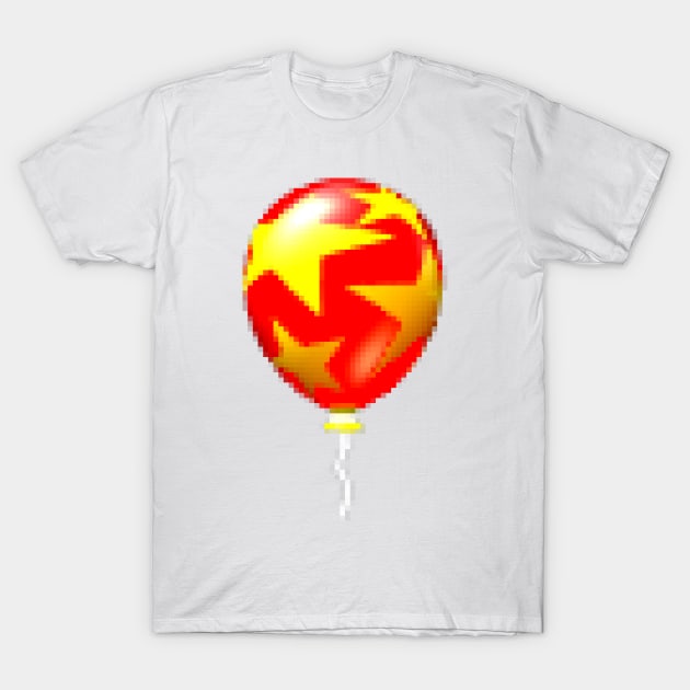 Red Balloon Sprite T-Shirt by SpriteGuy95